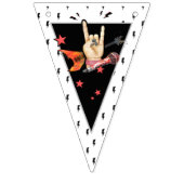 Drapeaux de guirlande d'anniversaire de rockstar p (Premier drapeau)