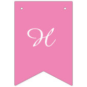 Drapeaux de guirlande d'anniversaire rose fruits a (Deuxième drapeau)