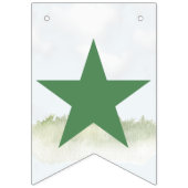 Drapeaux de jauge à thème de tracteur vert personn (Deuxième drapeau)