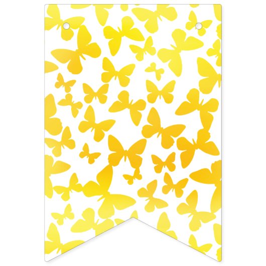 Drapeaux de largage de papillon (jaune) (Premier drapeau)