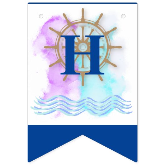 Drapeaux de largage nautique (roue de navire) (Deuxième drapeau)