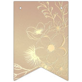 Drapeaux de mariage Burgundy Just Married (Premier drapeau)