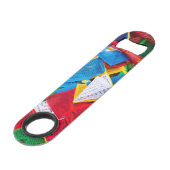 Drapeaux de prière tibétains colorés - Tibet (Devant angulaire)