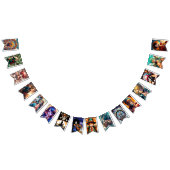 Drapeaux de tassement d'une pièce pour la fête (Tout)