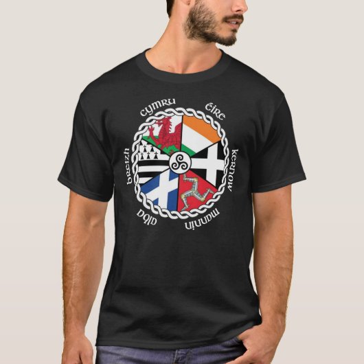 Drapeaux des nations celtiques T-shirt essentiel (Devant)