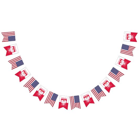 Drapeaux du parti américain polonais, drapeau polo (Tout)