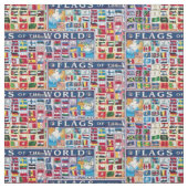 drapeaux du tissu mondial (Échantillon)