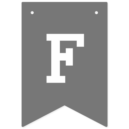 Drapeaux élégants de partie de bannière d'étamine (Deuxième drapeau)