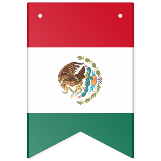 Drapeaux et coeurs mexicains et américains mariage (Premier drapeau)