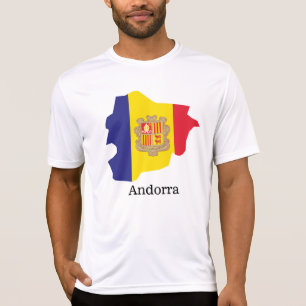 Drapeaux et pays Andorre T-shirt