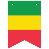 Drapeaux éthiopiens et américains côte à côte (Troisième drapeau)