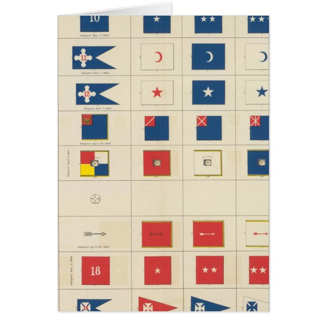 Drapeaux, insignes, etc. (Devant)