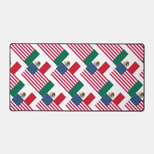 Drapeaux mexicains et américains (Recto)