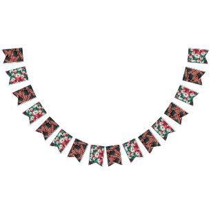 Drapeaux mexicains et américains