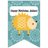 Drapeaux mignons d'étamine de fête d'anniversaire (Deuxième drapeau)