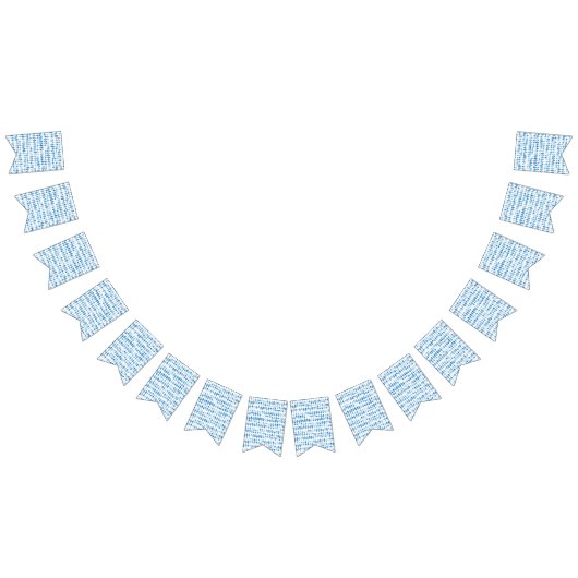 Drapeaux Motif triangle bleu - Décor moderne (Tout)