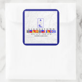 Drapeaux nautiques Stickers Caroline du Sud George (Sac)