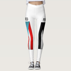 Drapeaux portoricains Leggings