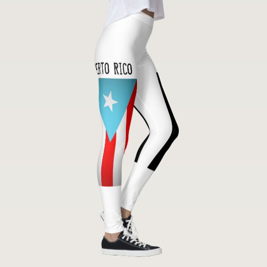 Drapeaux portoricains Leggings (Droite)
