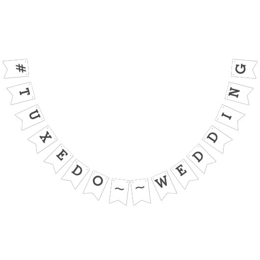 Drapeaux simples do-it-yourself Mariage (Tout)