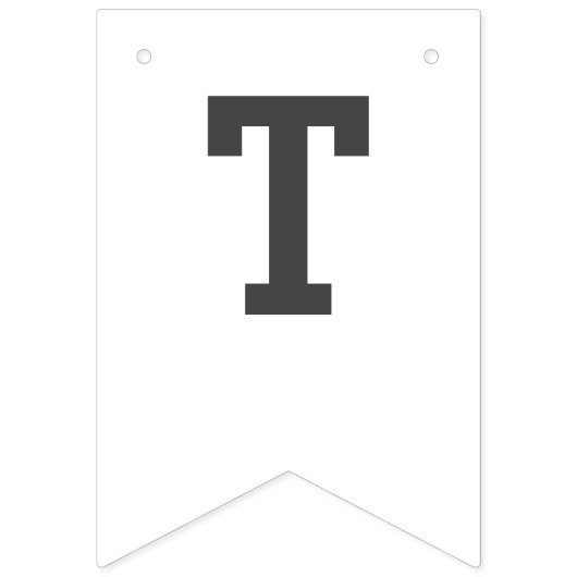 Drapeaux simples do-it-yourself Mariage (Deuxième drapeau)