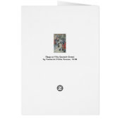 Drapeaux sur la 57e Rue par Frederick Childe Hassa (Dos)