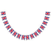 Drapeaux Union Jack, Bandeau de Bunting / Royaume- (Tout)