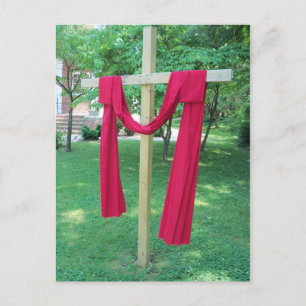 Draped Cross Briefkaart