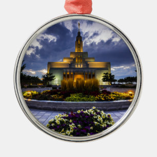 Draper Mormon Lds Temple - Utah Metalen Ornament