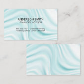 Draperige achtergrond visitekaartje (Voorkant / Achterkant)