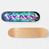 DRAPEZ Personnalisé Customisé Graffiti Skateboard (Horz)