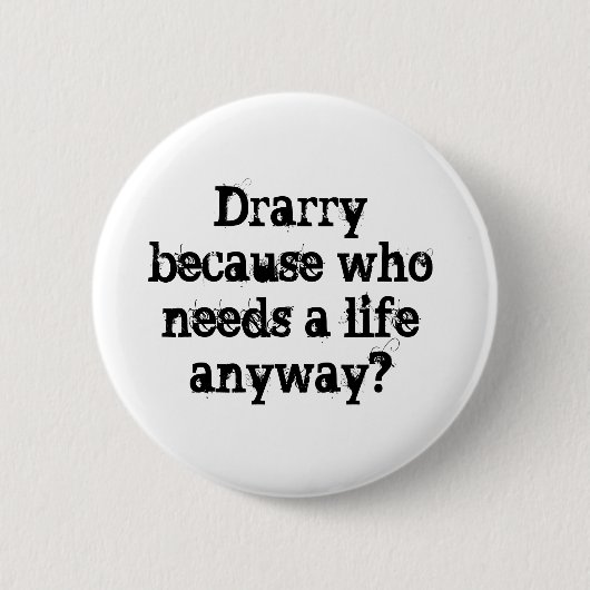 Drarry Fan-fiction Merch Ronde Button 5,7 Cm (Voorkant)