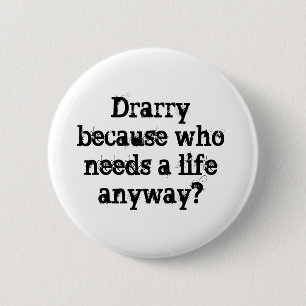 Drarry Fan-fiction Merch Ronde Button 5,7 Cm