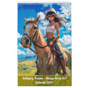 Dravende Dromen – Manga Paardenmeisjes Kalender