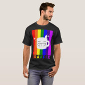 Drawfee ondersteunt Pride Essential TS T-shirt (Voorkant volledig)