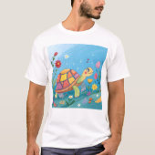 Drawing Baby Turtle T-shirt (Voorkant)