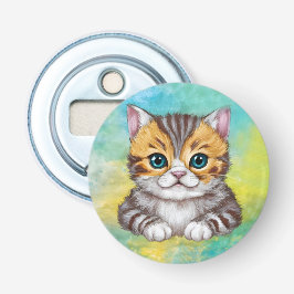 Drawing Cat Button Flesopener