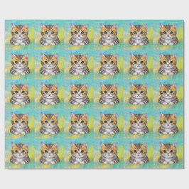 Drawing Cat Cadeaupapier