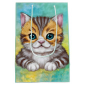 Drawing Cat Medium Cadeauzakje (Achterkant)