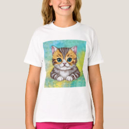 Drawing Cat T-shirt