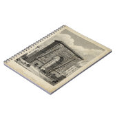 Drawing of Porte Saint-Denis Monument Notitieboek (Linkerzijde)