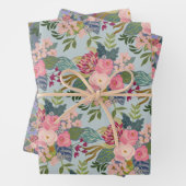 Drawing Room Wrapping Paper Flat Sheet Set van 3 (In situ)