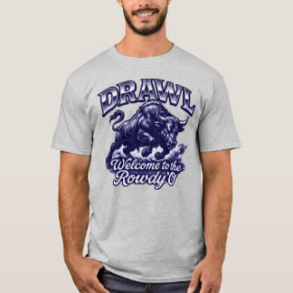 Drawl Rowdy'O Mannen T-shirt