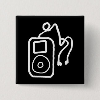 Drawn iPod Black Button