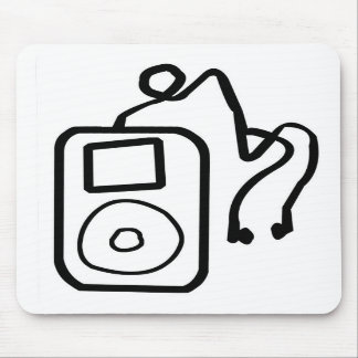Drawn iPod Mousepad Muismat