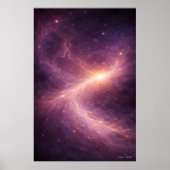 Drawn Together – Dreamy Celestial Love Art Poster (Voorkant)