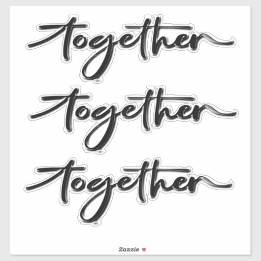 Drawn Together-stickers Sticker (Vel)