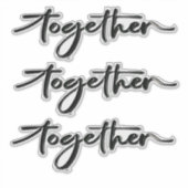 Drawn Together-stickers Sticker (Voorkant)