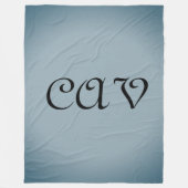 Drawstring Backpack Fleece Deken (Voorkant)