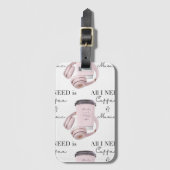 Drawstring Backpack Grocery Bag Bagagelabel (Voorkant (verticaal))